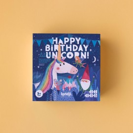 PUZZLE `HAPPY BIRTHDAY UNICORN´